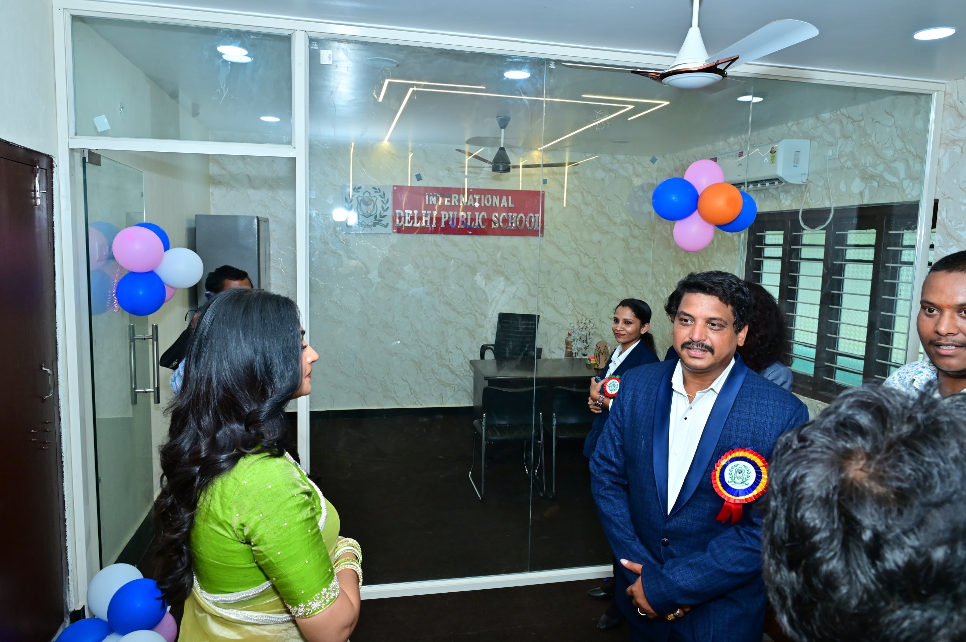 International Delhi Public School — Reception